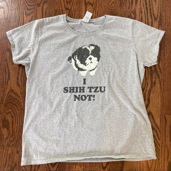 Tops - Hilarious "I Shitzu Not" Tee (2XL)